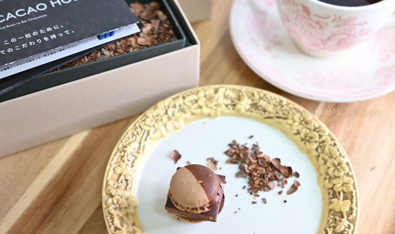 生チョコレートマカロン開封