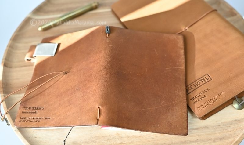 トラベラーズノートの比較写真