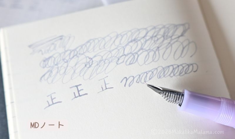 試し書き